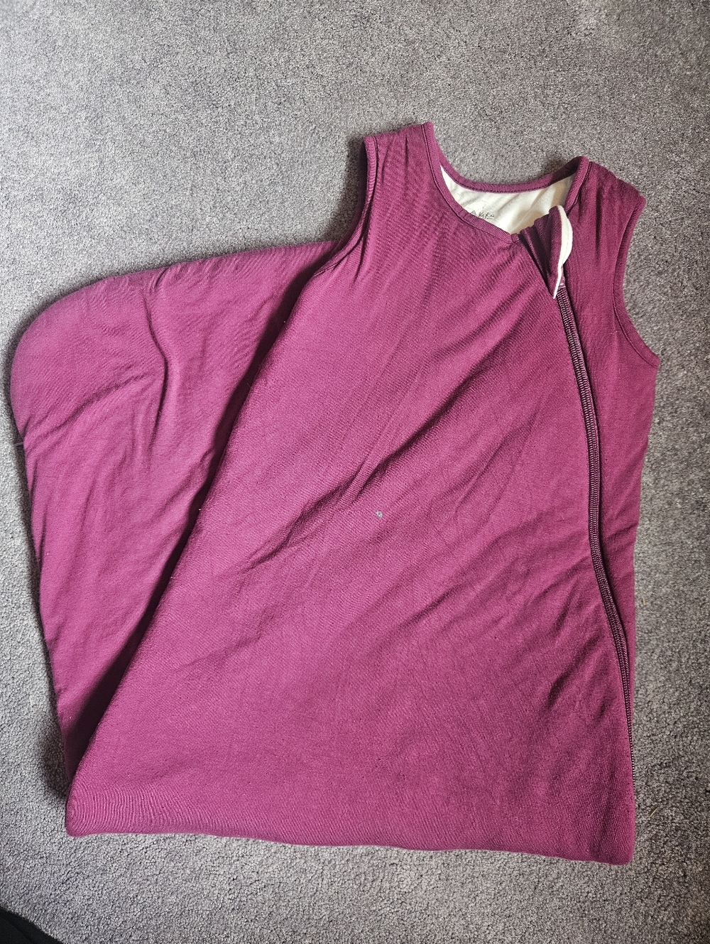 Kyte BABY Sleeveless Zip-Front Tunic in Berry